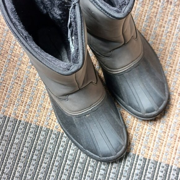 Water resistant 3M thinsulate black boots - Picture 4 of 4